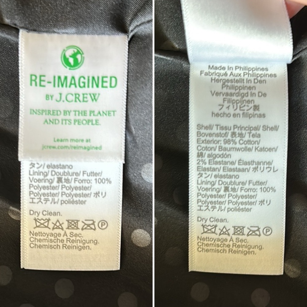 J.Crew Green Velvet Blazer - Picture 7 of 8